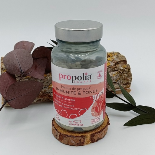 PASTILLES DE PROPOLIS IMMUNITE & TONUS - 60 CP - PROPOLIA