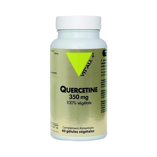 QUERCETINE - 350MG - 60 GELULES VEGETALES - VIT ALL +