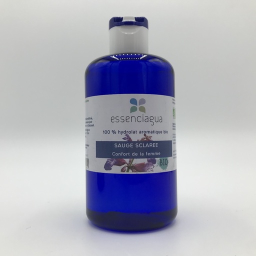 SAUGE SCLAREE HYDROLAT BIO 250ML - ESSENCIAGUA