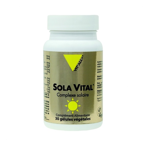 SOLA VITAL COMPLEXE SOLAIRE - 30 GELULES - VIT ALL +