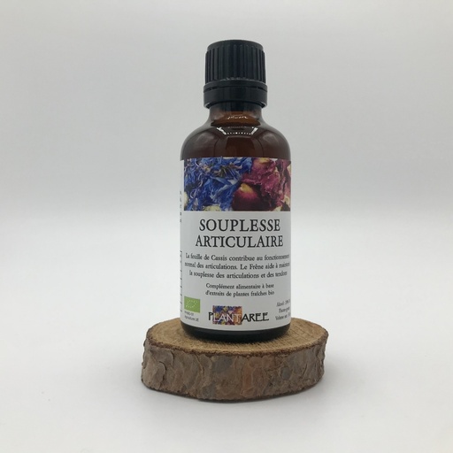 SOUPLESSE ARTICULAIRE - MACERATION HYDRO ALCOOLIQUE - 50 ML - PLANTAREE